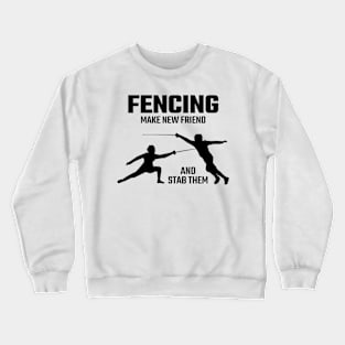 fencing Crewneck Sweatshirt